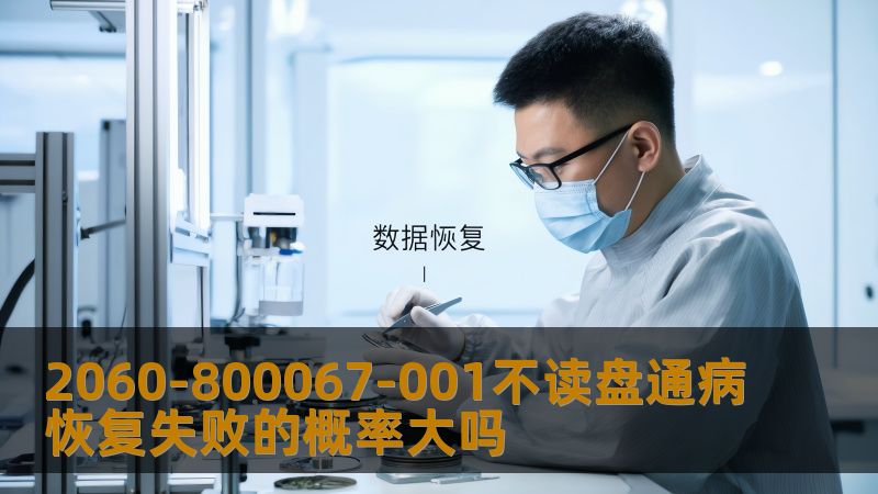 2060-800067-001不读盘问题成为许多用户的烦恼，本文为您深入分析不读盘故障的原因、如何解决，以及恢复失败的概率，为您的数据安全保驾护航。