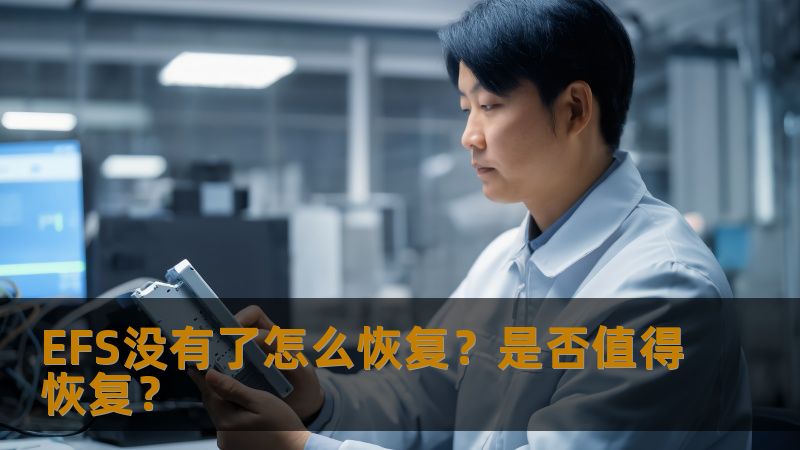 EFS没有了怎么恢复？是否值得恢复？