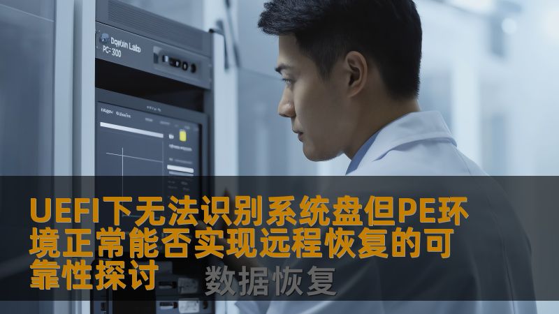探讨UEFI下无法识别系统盘但PE环境正常的情况下，远程恢复的可靠性，分析常见故障及解决方案。