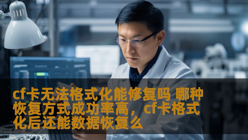 cf卡无法格式化能修复吗 哪种恢复方式成功率高，cf卡格式化后还能数据恢复么