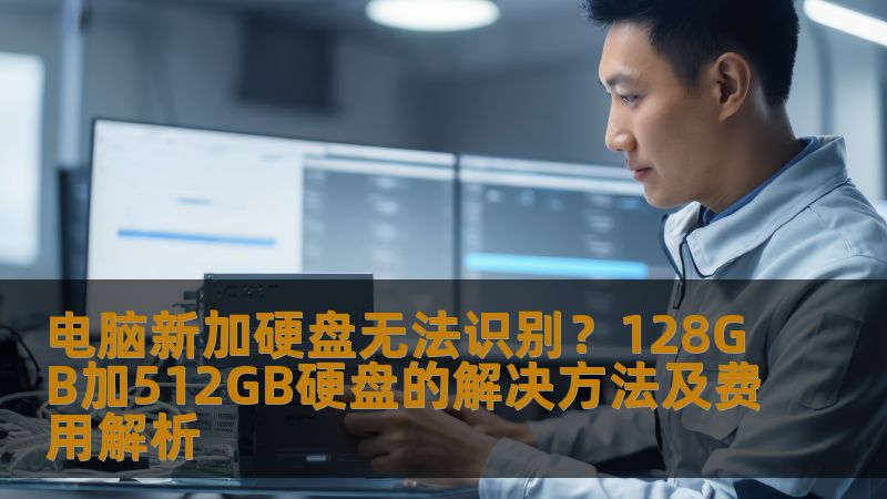 新增硬盘电脑不认？128GB加512GB硬盘配置无识别问题，可能的原因和解决方案大揭秘，带你快速修复，确保电脑硬盘扩容顺利。阅读详细的步骤指南，帮你解决问题，并了解费用范围。