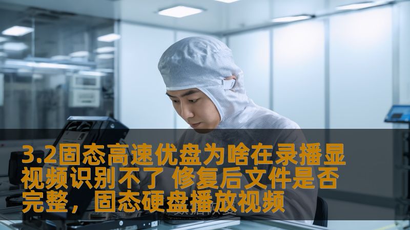 了解为什么3.2固态高速优盘在录播显视频中无法识别，并探讨如何修复这一问题，以及修复后文件是否完整的相关问题。