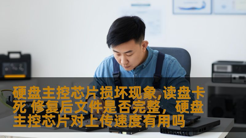 硬盘主控芯片损坏现象,读盘卡死 修复后文件是否完整，硬盘主控芯片对上传速度有用吗