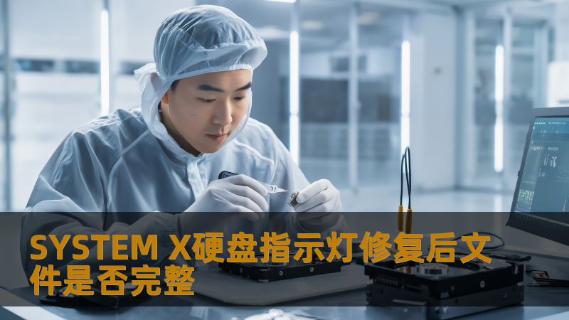 SYSTEM X硬盘指示灯修复后文件是否完整