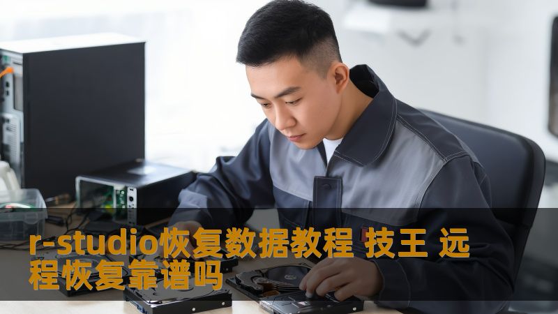 r-studio恢复数据教程 技王 远程恢复靠谱吗