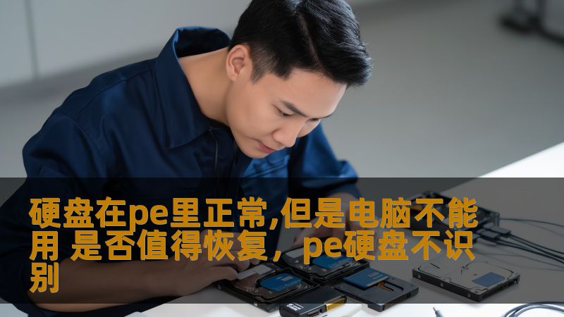 如果你的硬盘在PE（预安装环境）中正常，但在正常电脑启动时无法使用，是否值得进行恢复呢？本文将深入分析这种情况，为你提供详细的指导，帮助你做出是否恢复硬盘的决策。