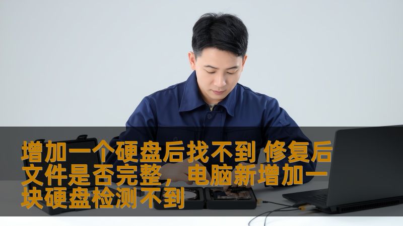 在为电脑增加一个硬盘后，很多人会面临无法找到硬盘的困境。本文将介绍在遇到硬盘无法识别的情况时，如何修复以及修复后的文件是否能够完整恢复。让你对硬盘问题有更深入的了解，确保数据的安全。