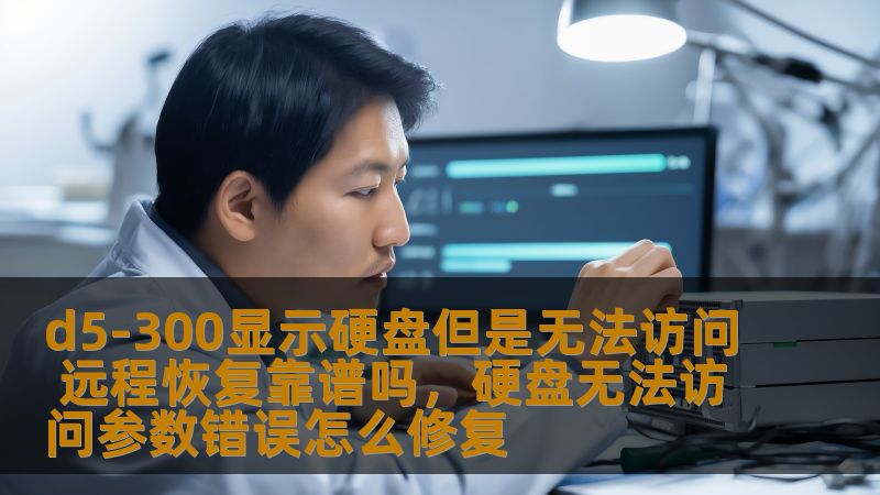 d5-300显示硬盘但是无法访问 远程恢复靠谱吗,硬盘无法访问参数错误怎么修复 d5-300显示硬盘但是无法访问 远程恢复靠谱吗,硬盘无法访问参数错误怎么修复