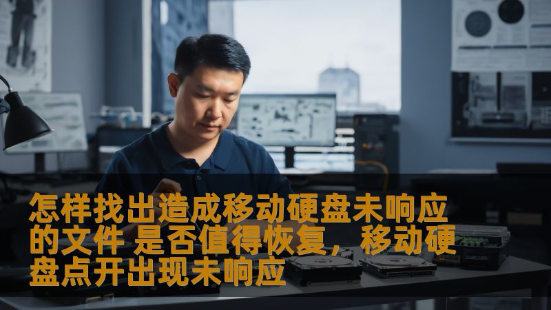怎样找出造成移动硬盘未响应的文件 是否值得恢复，移动硬盘点开出现未响应
