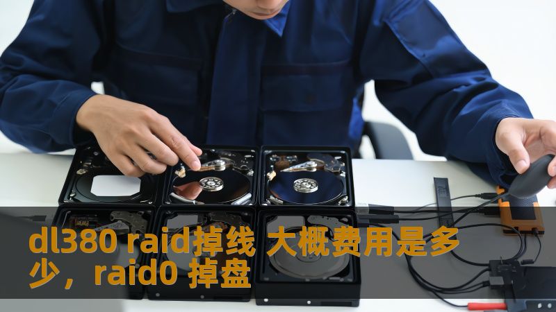 dl380 raid掉线 大概费用是多少，raid0 掉盘