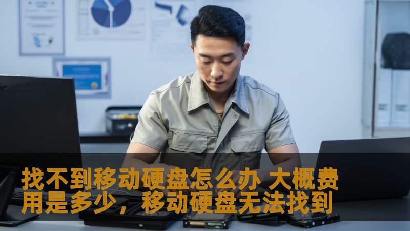 找不到移动硬盘怎么办 大概费用是多少，移动硬盘无法找到