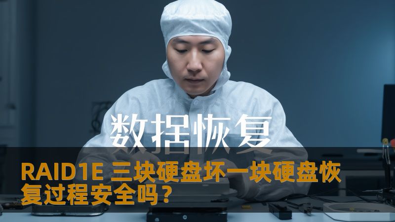 RAID1E 三块硬盘坏一块硬盘恢复过程安全吗？