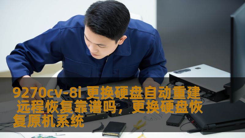 9270cv-8i 更换硬盘自动重建 远程恢复靠谱吗，更换硬盘恢复原机系统