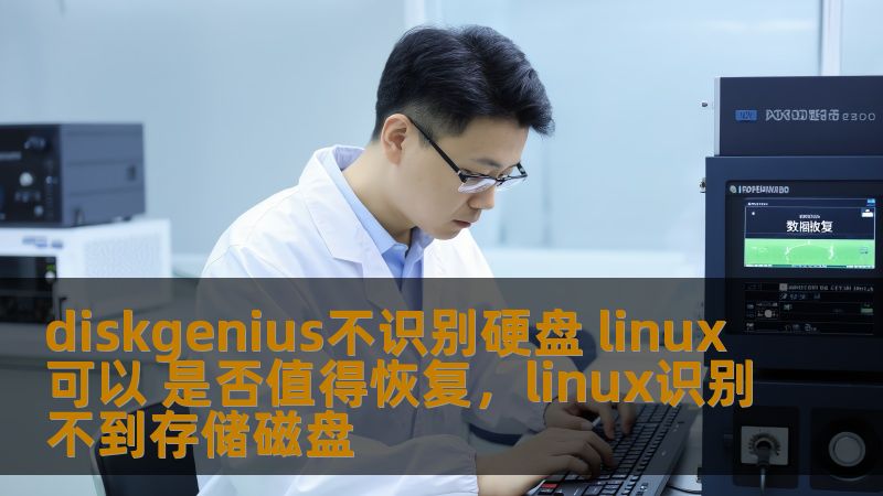 diskgenius不识别硬盘 linux可以 是否值得恢复，linux识别不到存储磁盘