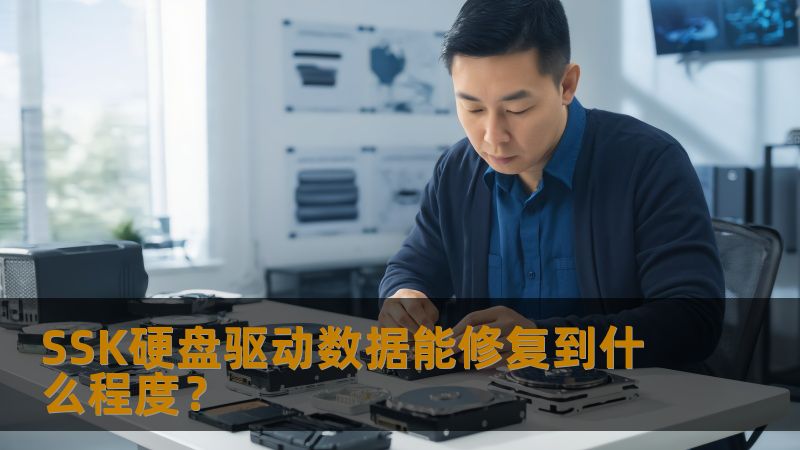 SSK硬盘驱动数据能修复到什么程度？