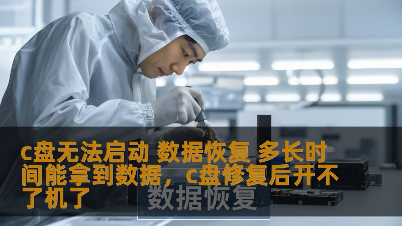 c盘无法启动 数据恢复 多长时间能拿到数据，c盘修复后开不了机了