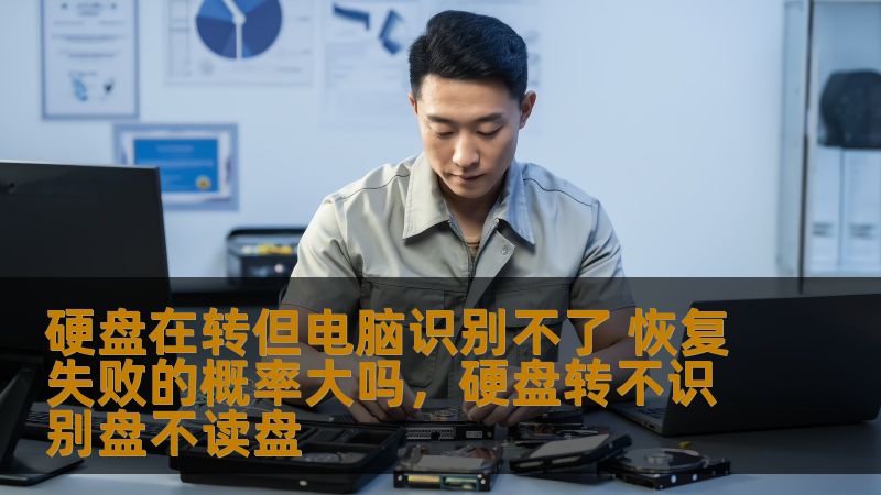 硬盘在转但电脑识别不了 恢复失败的概率大吗,硬盘转不识别盘不读盘 硬盘在转但电脑识别不了 恢复失败的概率大吗,硬盘转不识别盘不读盘