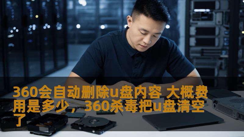 360会自动删除u盘内容 大概费用是多少，360杀毒把u盘清空了