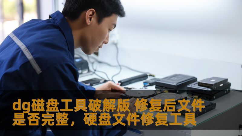 在使用dg磁盘工具破解版修复文件时，很多用户都关心修复后的文件是否会受到损坏或者丢失数据。本文将为您深入分析dg磁盘工具破解版的修复效果以及它的使用技巧，帮助您更好地理解和应用这个工具。