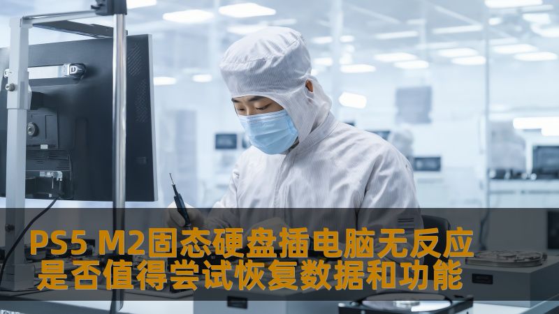 PS5 M2固态硬盘插电脑无反应 是否值得尝试恢复数据和功能