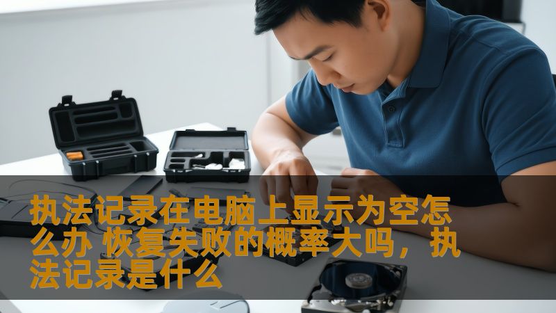 执法记录在电脑上显示为空怎么办 恢复失败的概率大吗，执法记录是什么