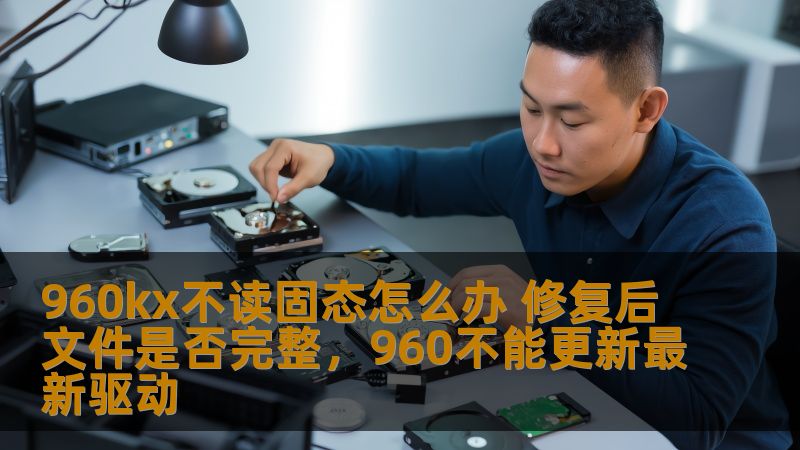 960kx不读固态怎么办 修复后文件是否完整，960不能更新最新驱动