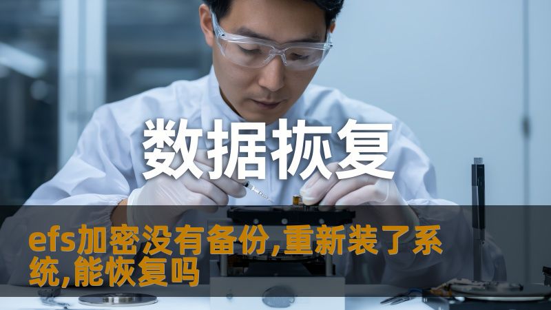 efs加密没有备份,重新装了系统,能恢复吗