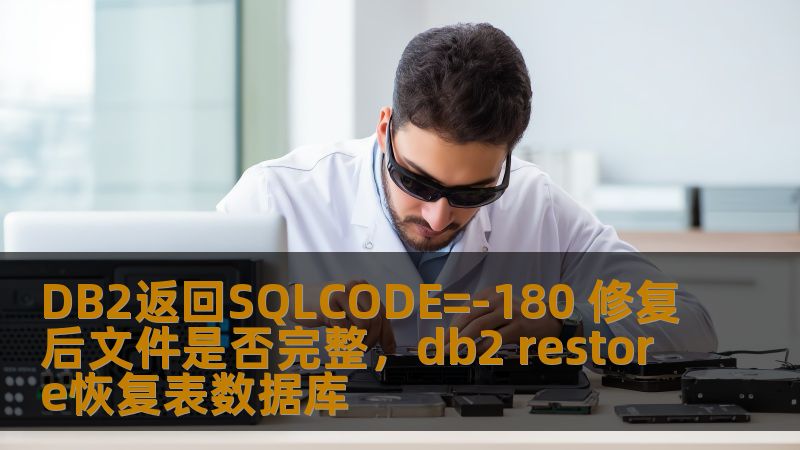 本文将深入探讨在使用DB2数据库时遇到SQLCODE=-180错误的原因和修复方法，尤其是修复后如何确认数据库文件是否完整。无论你是数据库管理员还是开发人员，本文都将提供实用的解决方案和检查步骤，帮助你确保数据完整性，避免潜在的损失。