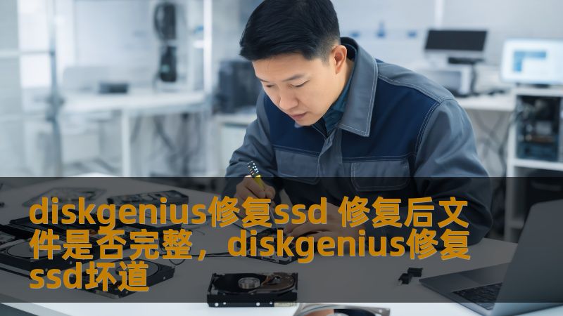 diskgenius修复ssd 修复后文件是否完整，diskgenius修复ssd坏道