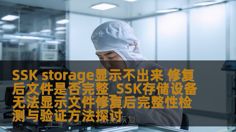 探讨SSK storage无法显示文件的原因及修复后完整性检测方法，确保数据安全与可靠性。