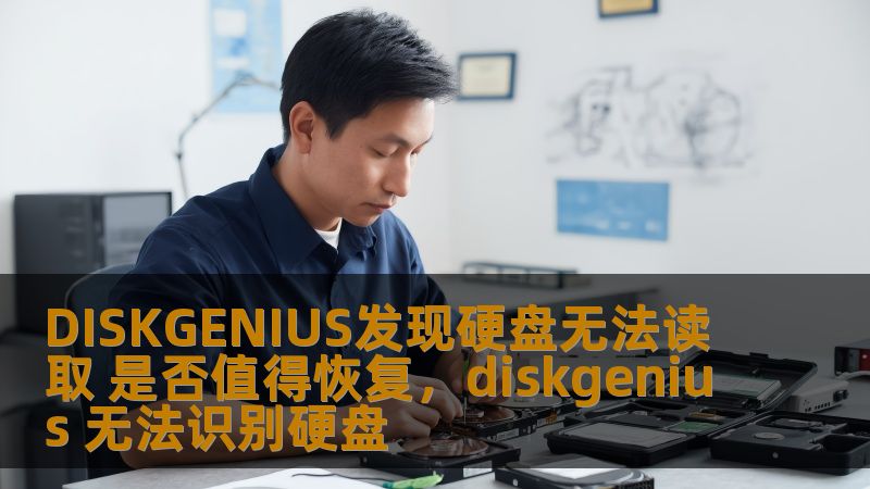 DISKGENIUS发现硬盘无法读取 是否值得恢复，diskgenius 无法识别硬盘