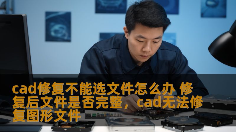 cad修复不能选文件怎么办 修复后文件是否完整，cad无法修复图形文件