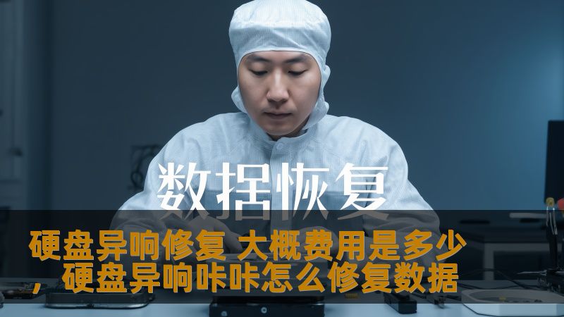 硬盘异响修复 大概费用是多少，硬盘异响咔咔怎么修复数据
