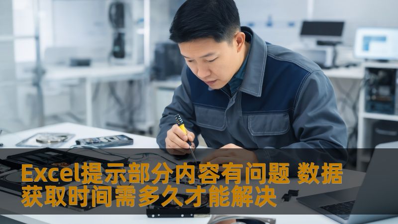 Excel提示部分内容有问题 数据获取时间需多久才能解决 Excel提示部分内容有问题 数据获取时间需多久才能解决