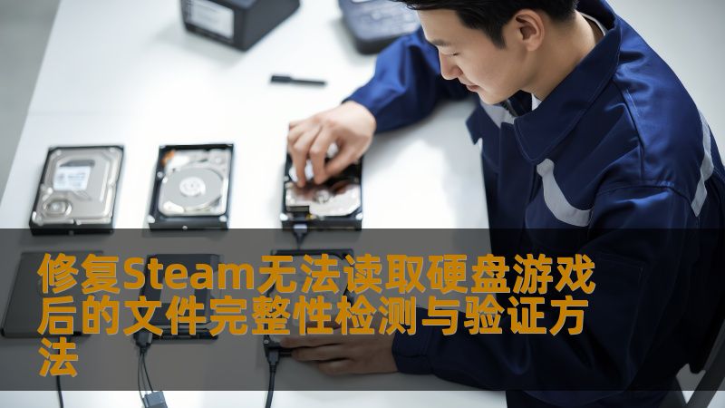 修复Steam无法读取硬盘游戏后的文件完整性检测与验证方法 修复Steam无法读取硬盘游戏后的文件完整性检测与验证方法