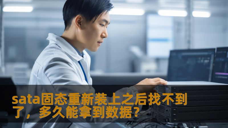sata固态重新装上之后找不到了，多久能拿到数据？