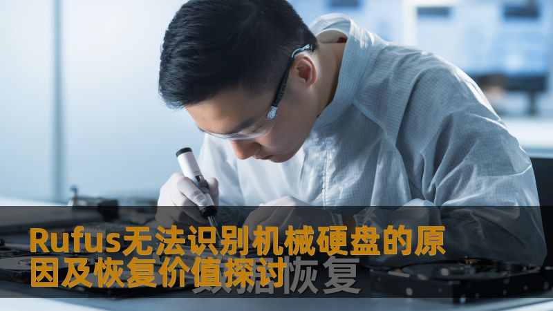 Rufus无法识别机械硬盘的原因及恢复价值探讨