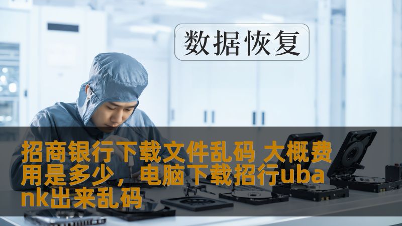 招商银行下载文件乱码 大概费用是多少，电脑下载招行ubank出来乱码