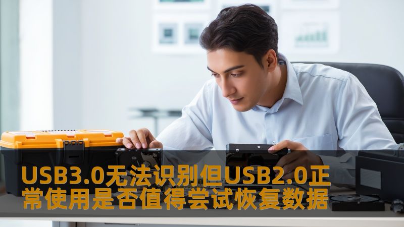 USB3.0无法识别但USB2.0正常使用是否值得尝试恢复数据
