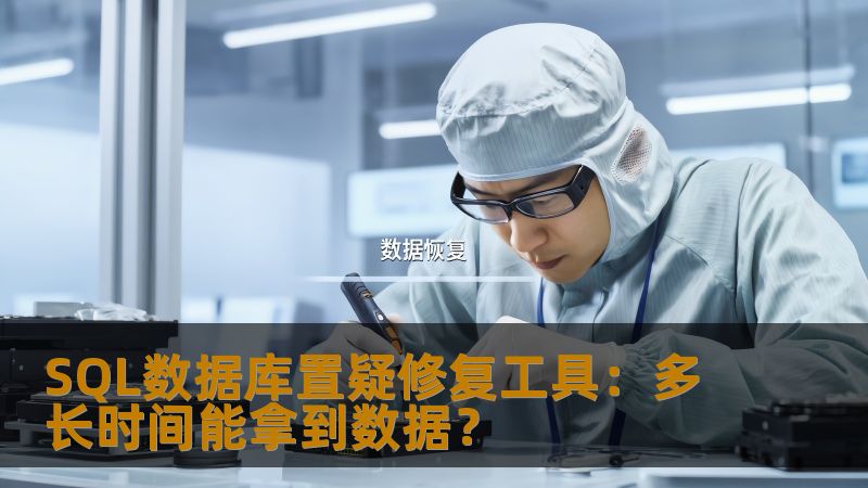 SQL数据库置疑修复工具：多长时间能拿到数据？
