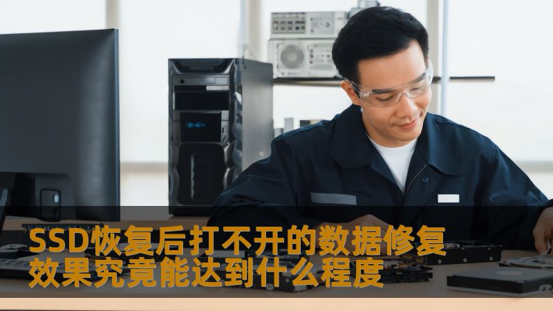 SSD恢复后打不开的数据修复效果究竟能达到什么程度 SSD恢复后打不开的数据修复效果究竟能达到什么程度