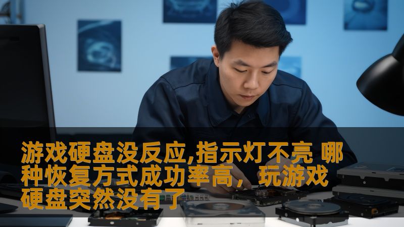 游戏硬盘没反应,指示灯不亮 哪种恢复方式成功率高，玩游戏硬盘突然没有了