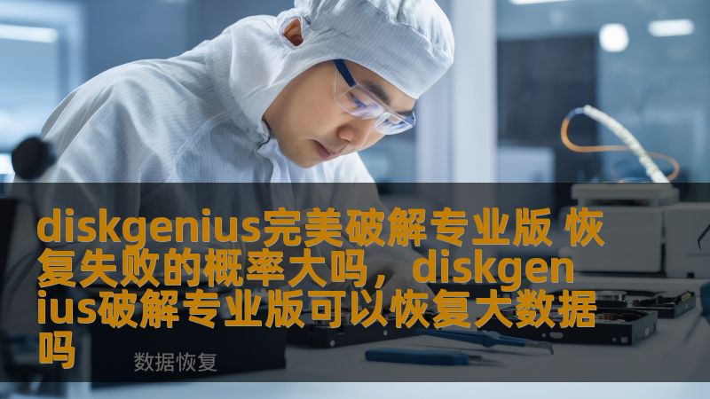 DiskGenius是一款功能强大的数据恢复软件，而破解版本的使用是否能带来完全相同的恢复效果呢？本文将探讨DiskGenius完美破解专业版恢复失败的概率，并为大家提供最佳的数据恢复策略。