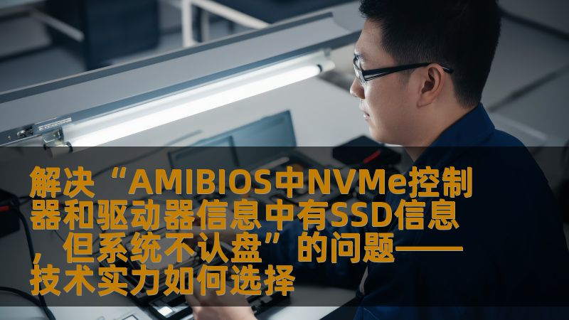 解决“AMIBIOS中NVMe控制器和驱动器信息中有SSD信息，但系统不认盘”的问题——技术实力如何选择