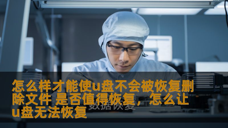 怎么样才能使u盘不会被恢复删除文件 是否值得恢复，怎么让u盘无法恢复