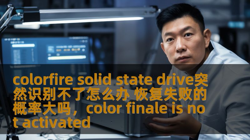 colorfire solid state drive突然识别不了怎么办 恢复失败的概率大吗，color finale is not activated