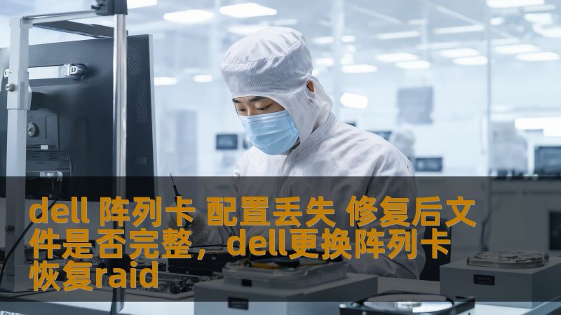 dell 阵列卡 配置丢失 修复后文件是否完整，dell更换阵列卡恢复raid