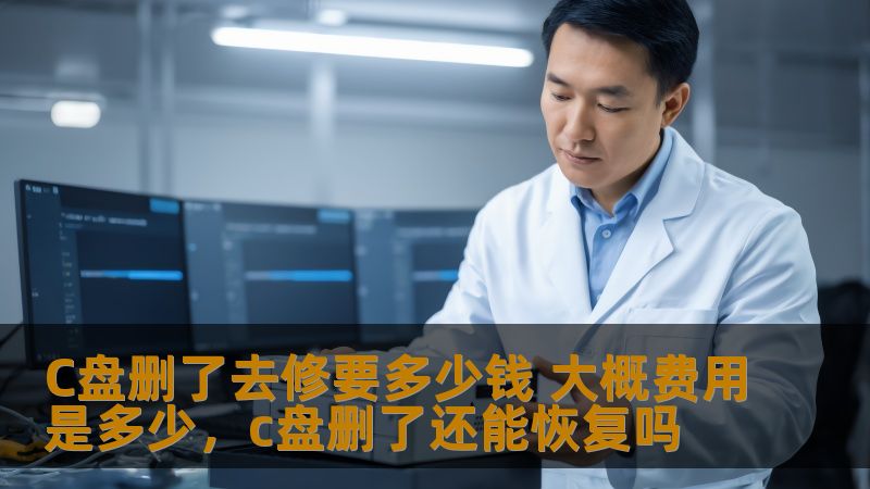 C盘删了去修要多少钱 大概费用是多少，c盘删了还能恢复吗