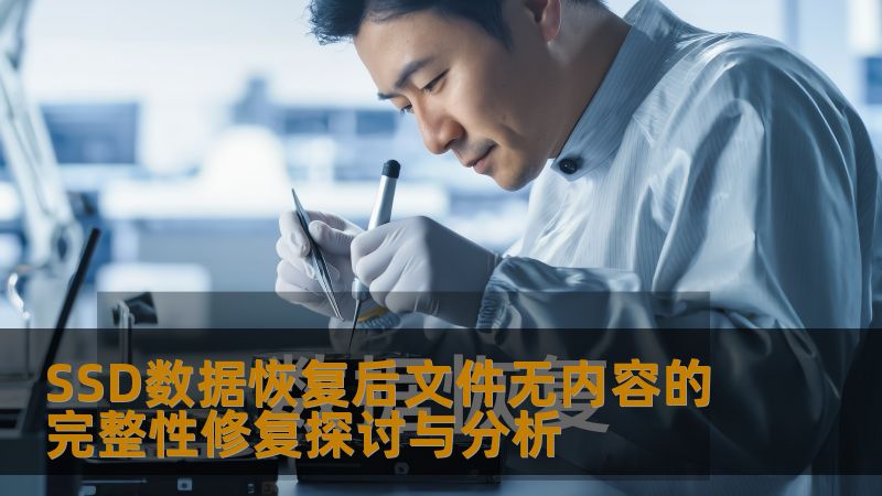 SSD数据恢复后文件无内容的完整性修复探讨与分析 SSD数据恢复后文件无内容的完整性修复探讨与分析