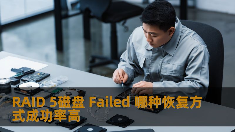 RAID 5磁盘 Failed 哪种恢复方式成功率高